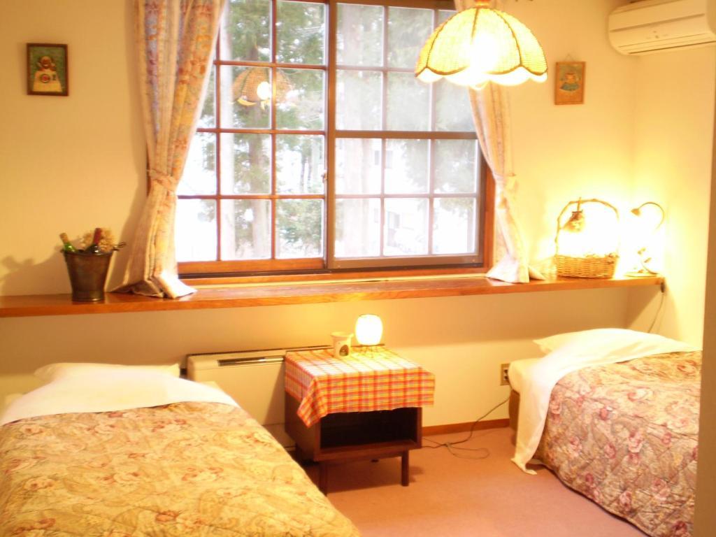 Bed and Breakfast ペンション ちゃうちゃう Hakuba Pokoj fotografie
